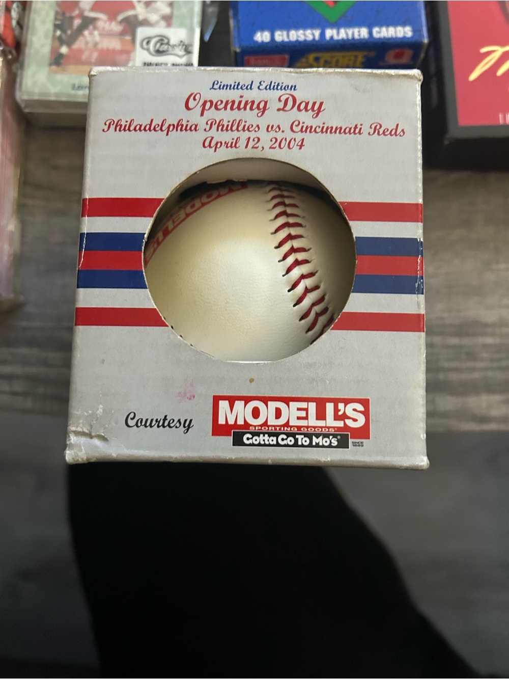Philadelphia Phillies Commemorative Baseball Card